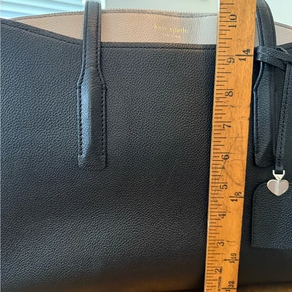 Kate Spade Black Leather Handbag - Picture 4 of 7